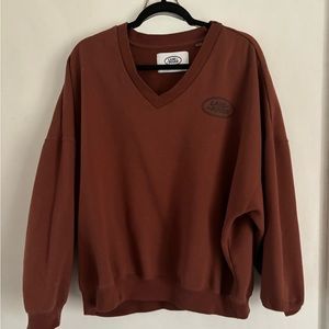 Land Rover Emblem V-Neck Sweatshirt